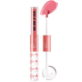 MIELIKKI Liquid Lipstick with Clear Lip Gloss, Dual Ended Lip Gloss, Moisturizing Lip Oil, High Pigmented Shine, Long Lasting, Lightweight, Non-Sticky, #08