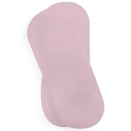 Clair de Lune 2 Pack Fitted Jersey Cotton Moses Basket Sheets 74 x 30 cm (Pink)