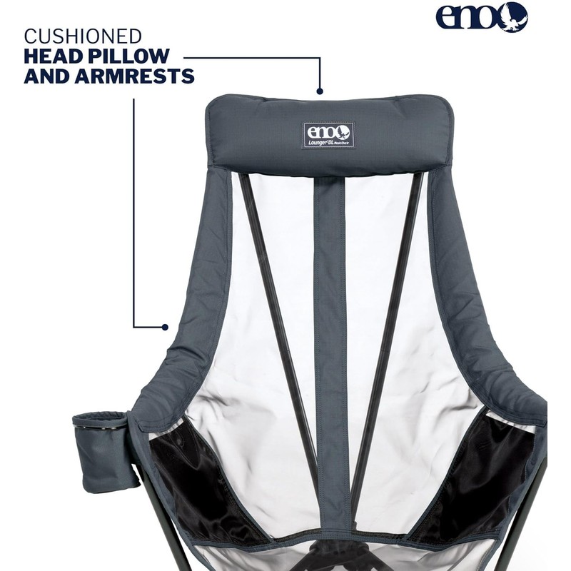 ENO Lounger DL Chair Mesh - Slate Grey