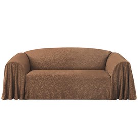 Stylemaster Brianna Jacquard Furniture Throw, Sofa, Café