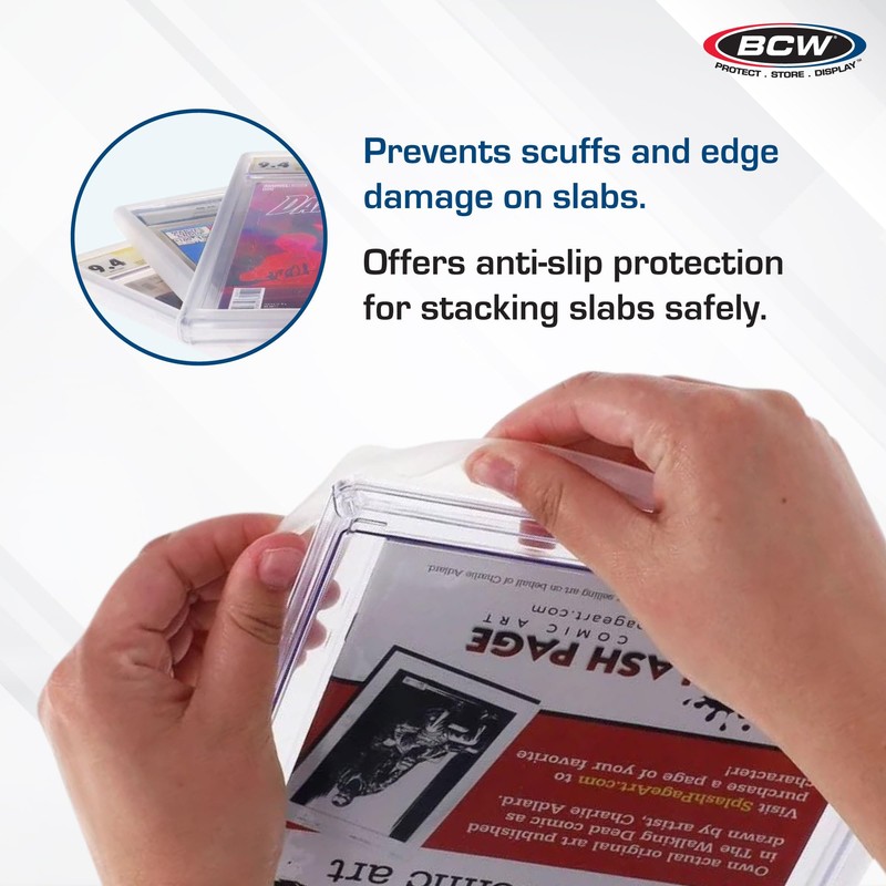 BCW Graded Comic Slab Bumpers | Translucent Comic Book Protectors