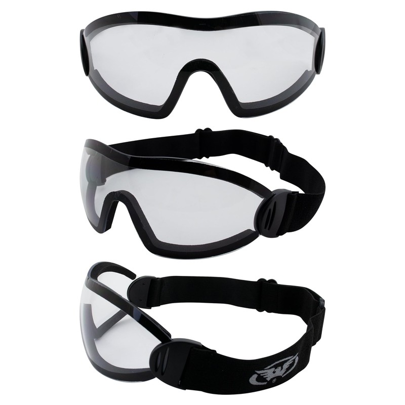 GV 2 Flare Skydive Sky Diving Skydiving Goggles Both Clear