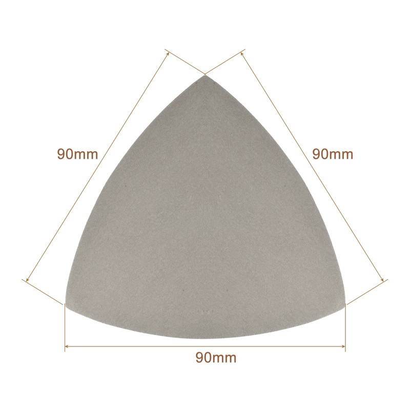 sourcing map Triangle Detail Sander Sandpaper Set 5000/7000/10000 Grit 3-1/2