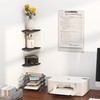 Fun Memories Corner Shelf Wall Mount, Floating Corner Shelves, Set