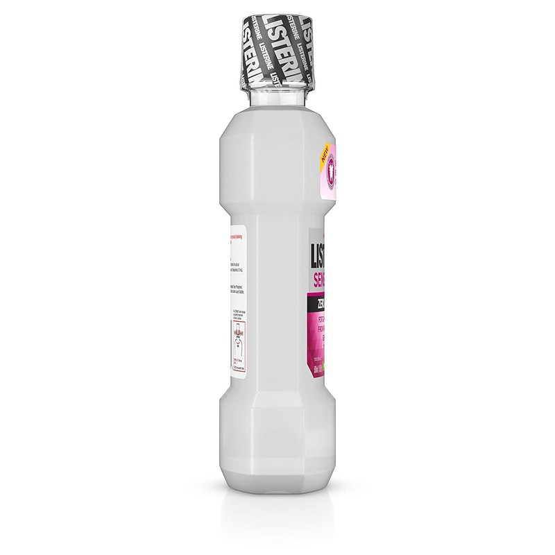 Listerine Sensitivity Mouthwash, 24-HR Tooth Sensitivity Relief & Protection, Alcohol-Free