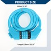 Hihaha Bicycle Lock / Extended Bicycle Shackle Lock Cable Lock