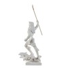 BeautifulGreekStatues Poseidon Greek God of The Sea with Trident Alabaster