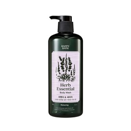 Happy Bath Herb Essential Body Wash Lavender & Sage 900g / 허브 에센셜 바디워시 라벤더&세이지 900g
