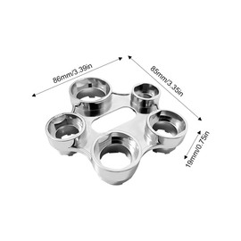Schlüssel,Wasserhahn sieb Luftsprudler Montageschlüssel, Zinklegierung Wasserhahn schlüssel,Strahlregler Standhahnmutterschlüssel,Ersatzbelüfter wasserhahn sieb Belüfter Schlüssel Werkzeug