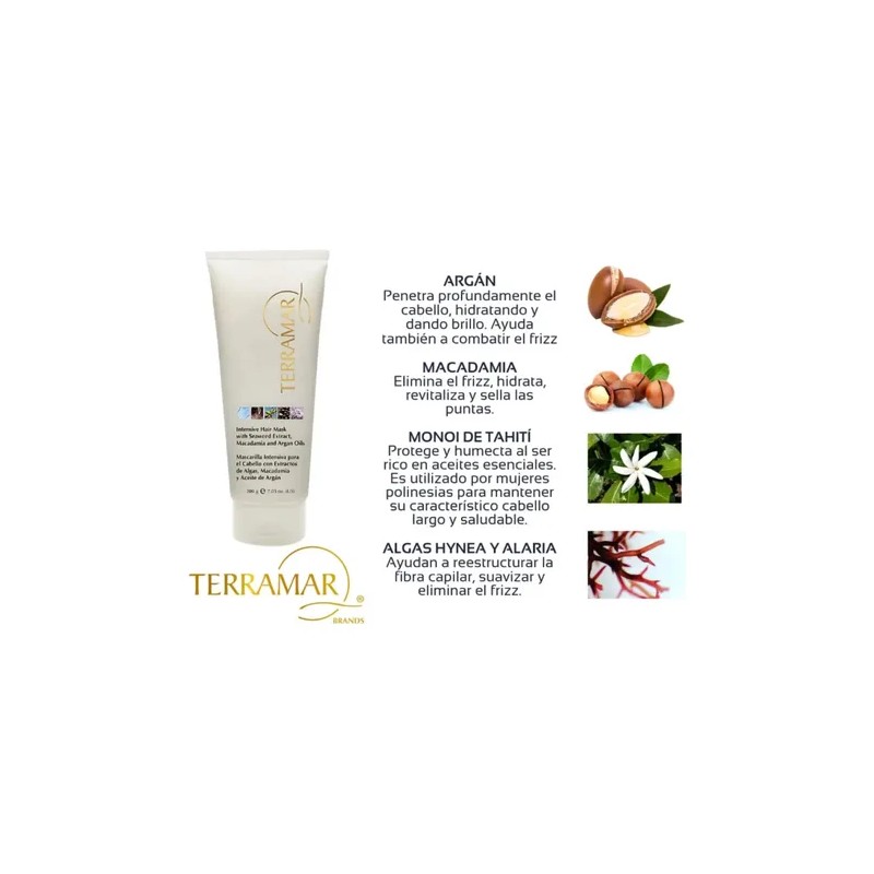 Mascarilla Intensiva Para Cabello 200 Gr Terramar +