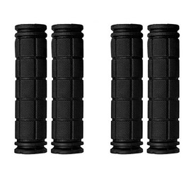 PLATT 2 Pairs Durable Anti-Slip Soft Rubber Bar Handle Grip Cover for Bike