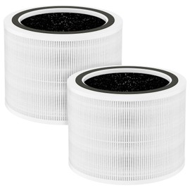 Future Way 2 Pack Core 200S Replacement Filter Compatible with LEVOIT Core 200S Air Purifier, H13 True HEPA & Activated Carbon, Core 200S-RF