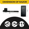 Hair dressing thinning razor
