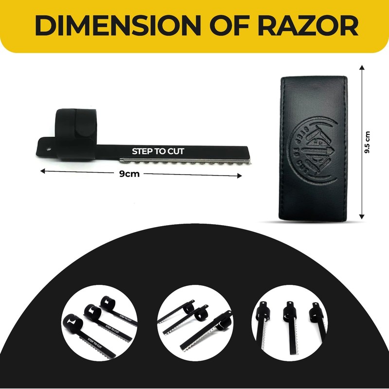 Hair dressing thinning razor