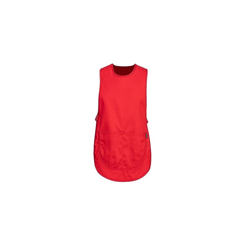 Portwest S843RERL/XL Tabard with Pocket, Regular, Size: L/XL, Red