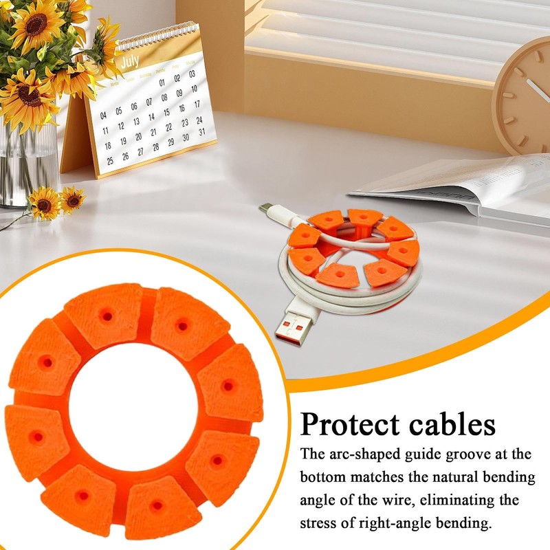 Cable Winder | Charging Cord Organizer - Multi-Layer Winding Wire