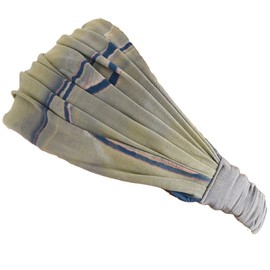 [Casual Box] CHARM Stretch Rayon Marble Bandana, Hair Band, Wide, Face Washing, Sweatproof, One Size, Dark Blue