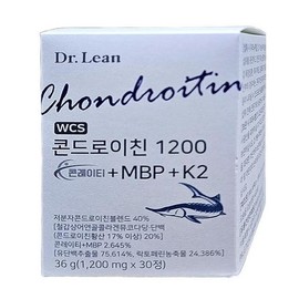 닥터린 콘드로이친 1200 콘레이티+ MBP+K2 1200mg x 30정 1개월분(SH) Dr. Lin Chondroitin 1200 Conrayti + MBP + K2 1200mg x 30 Tablets 1 Month Supply (SH)