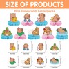 Capybara Birthday Honeycomb Centerpieces 9Pcs Capy Birthday Party Decorations Capybara