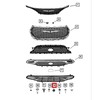 OAUTOO 25PCS Bumper Cover Splash Shield U Nut 6510197AA for