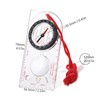 Orientation Compass, Hiking Navigation Compass, Portable Compass for Survival Mountaineering,