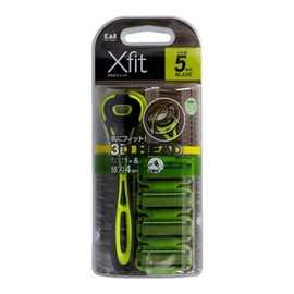 [Bulk Purchase] Xfit 5 Blade Razor 4P Slim Pack [Set of 5]