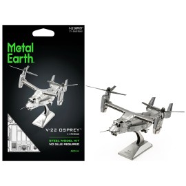 DCD Model Kit Bell Boeing V-22 Osprey Aircraft United States Military Steel Metal Earth Model Difficult Difficulty
