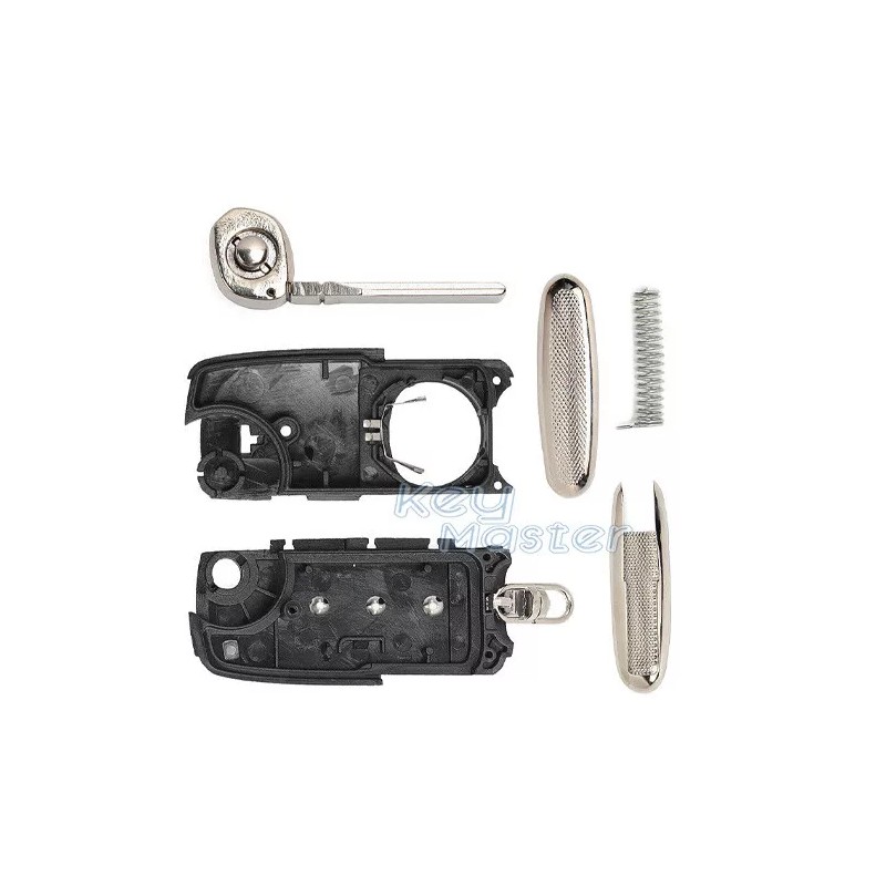 KeyMaster Keyless Remote Key Shell Case Fob 4 Btn for