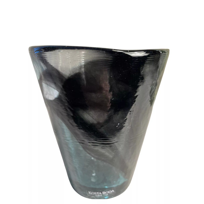Kosta Boda Mine Tumbler Decor Glass Drinkware Cup Water Black