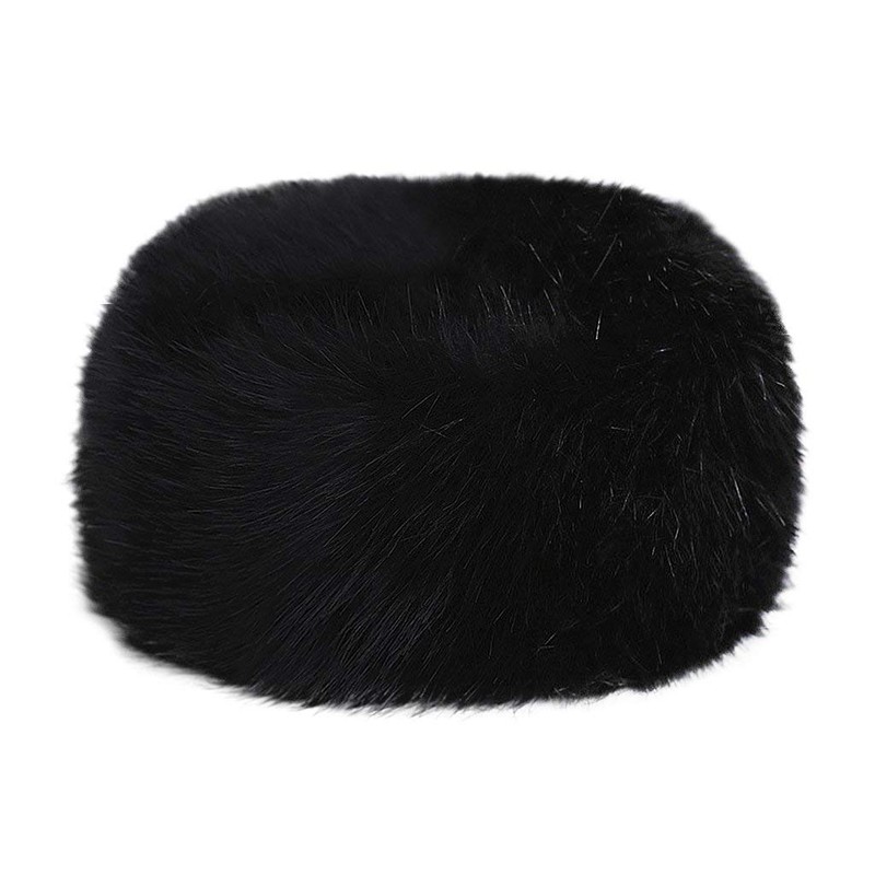 Folove Women's Fur Hat, Fluffy, Volume, Fluffy, Warm, Cold Protection,