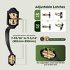 Moquin Double Door Handle Set for Front Door, Classic Double