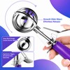 Ice Cream Scoop, Small Size Cookie Scoop with Trigger for
