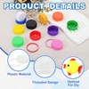 PATIKIL 38mm Plastic Bottle Caps for Craft, 200Pcs Reusable Protection