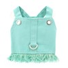 PAIDEFUL Denim Dog Harness Vest for Small Dogs Puppy Clothes