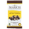 Marich Premium Dark Chocolate Sea Salt Cashews, 2.3-Ounce (Pack of