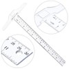12 inch/ 30 cm T Shape Ruler Double Side Scale