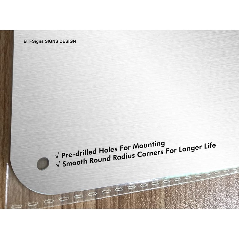 BTFSigns 8" x 12" Speed Limit 69 Aluminum Sign -