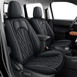 IKABEVEM Seat Covers Fit for Ford Maverick : 2022 2023 2024 2025 Pick-up Truck Full Set Car Seat Covers (Black, 5 Seats)