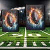 Football Card Binder 900 Pockets - Football Card Binder with