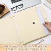 Marspark Important Document Organizer with Labels, Expanding File Folder, Family
