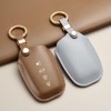 WiiLemz Key Fob Cover for Toyota, Soft Smooth Leather Key