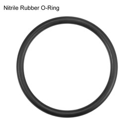 sourcing map Nitrile Rubber O-Rings 52 mm AD 44 mm ID 4 mm Width Metric Sealing Ring Seal