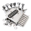 Jiuwu 6 Strings Saddle Bridge Plate Single Coil Neck Pickup