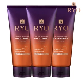 Ryeo Nakyang Yunmo 9EX Hair Loss Symptoms Care Care Care Care Care 330ml 3 / 려 자양윤모 9EX 탈모증상전문케어 모근강화 트리트먼트 330ml 3개