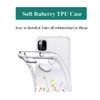 Unov Pixel 4a Case Clear with Design Soft TPU Shock