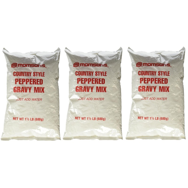 Morrrison's Country Style Gravy Mix - 3 x 1.5 lb