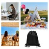 GVSAVY Insulated Lunch Cooler, Drawstring Bag, Waterproof Foldable, Aluminum, Mini