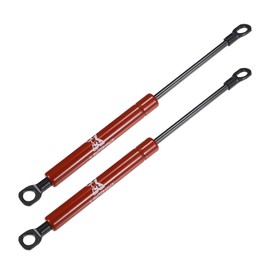 X AUTOHAUX 2 Pcs 10inch 80Ibs/355N Red Lift Supports Struts Shocks Gas Spring Universal for RV Car Truck Boat