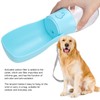 Plastic Pet Outdoor Travel Portable Folding Drinking Water Bottle Kettle