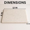 KC KULLICRAFT Home Basics Multi-Purpose Pastry Marble Tray Cutting Board